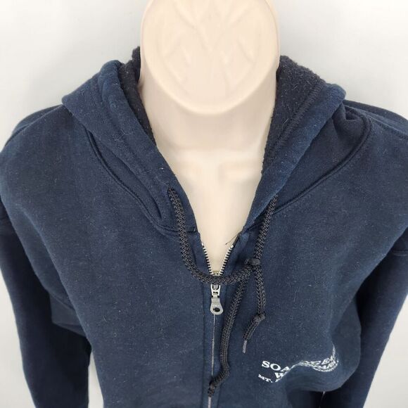 Soring Eagle Hoodie Sweatshirt Full Zip & Drawstring Shark - Picture 9 of 14
